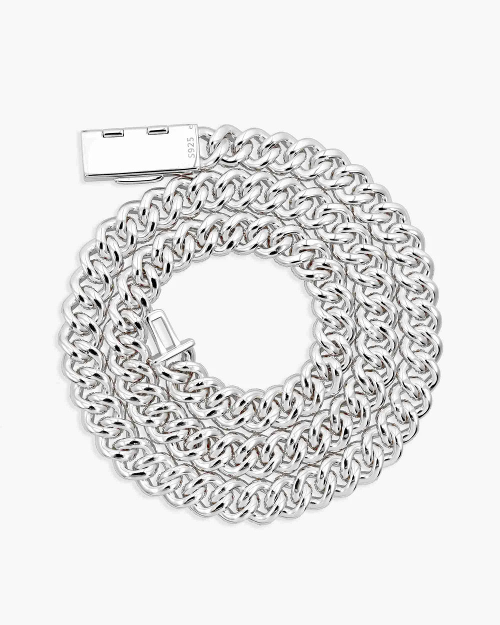 Moissanite Cuban Link Chain 14K Gold (ALL SIZES)