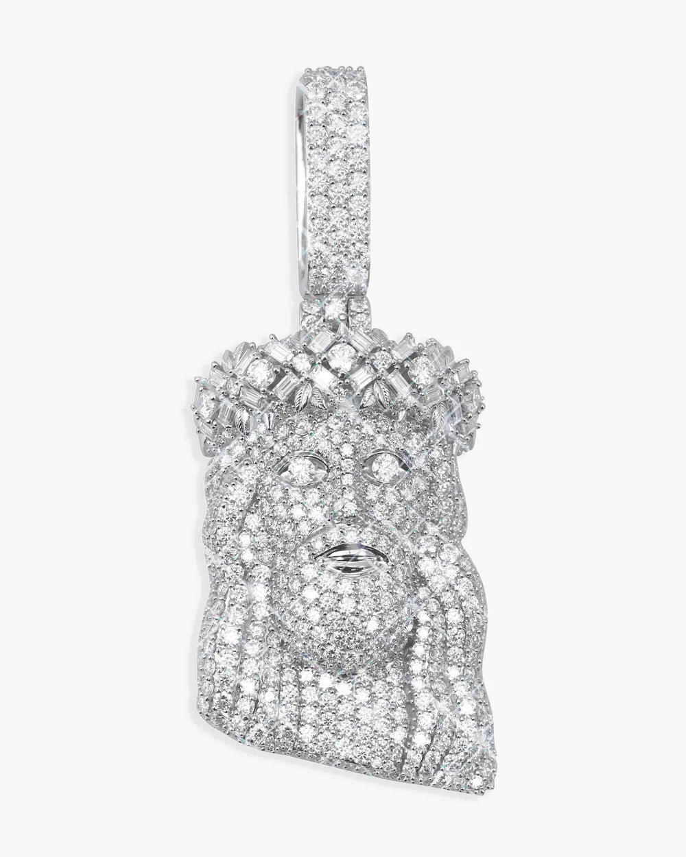 Moissanite Jesus Piece 14K Gold