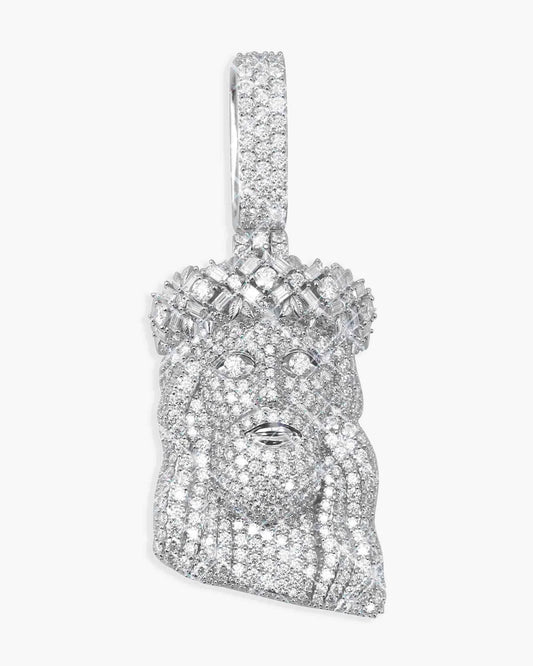 Moissanite Jesus Piece 14K Gold