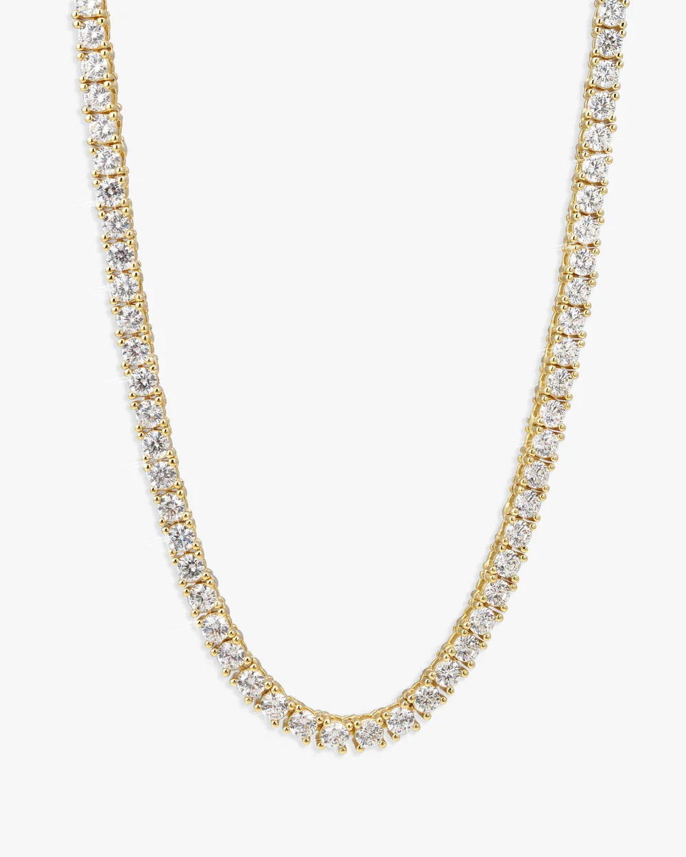 VVS Tennis Chain 14K Gold (ALL SIZES)